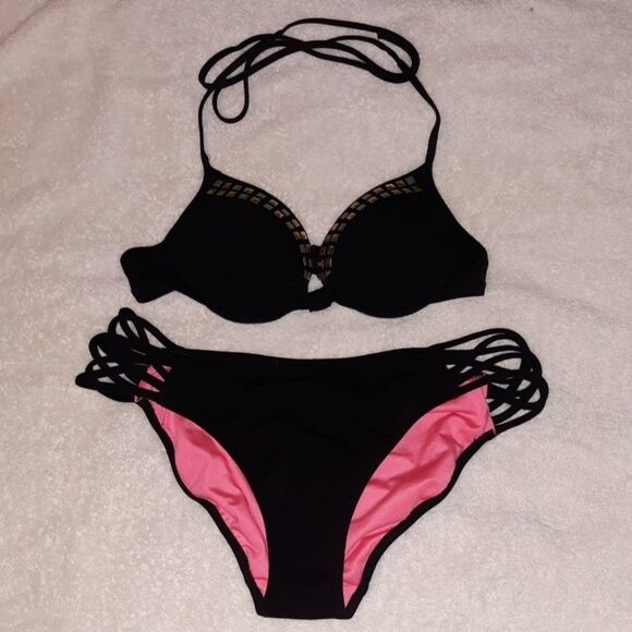 Victoria's Secret Pink‎ Arm Candy Bikini Studs XS/M - Picture 1 of 8